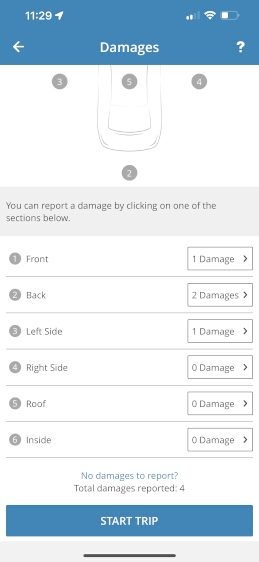 6. Report any damage
